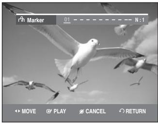 SAMSUNG DVD-VR335 - Press the ENTER button when the desired scene appears. - 1