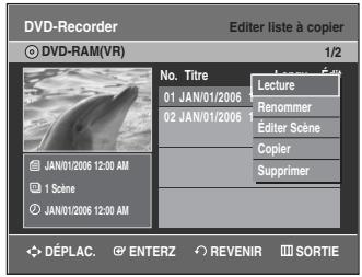 SAMSUNG DVD-VR335 - Copie du DVD au magnétoscope - 6