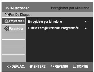 SAMSUNG DVD-VR335 - Navigation dans le menu de l'écran - 1
