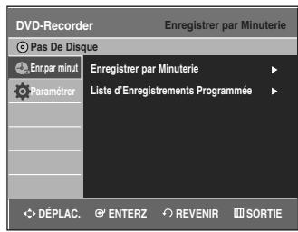 SAMSUNG DVD-VR335 - Paramétrage auto-horloge - 1