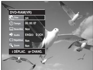 SAMSUNG DVD-VR335 - Avec la touche Menu - 5