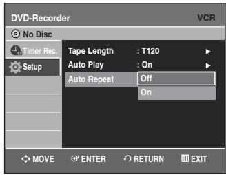 SAMSUNG DVD-VR335 - Auto Repeat - 1