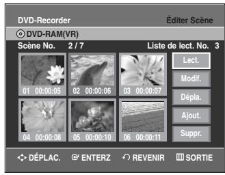 SAMSUNG DVD-VR335 - Lecture d'une scène sélectionnée - 1