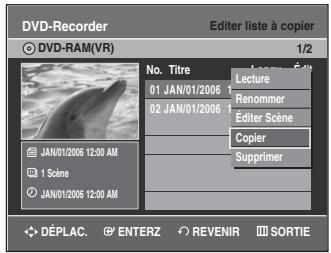 SAMSUNG DVD-VR335 - Copie du DVD au magnétoscope - 7