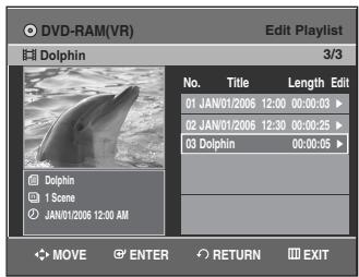 SAMSUNG DVD-VR335 - Press the  buttons to select Save, then press the ENTER button. - 1