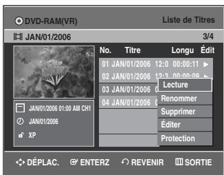 SAMSUNG DVD-VR335 - Avec la touche Menu - 3