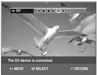 SAMSUNG DVD-VR335 - Recording through the DV Input jack - 1