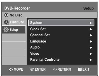 SAMSUNG DVD-VR335 - Setting Up the Parental Control - 1