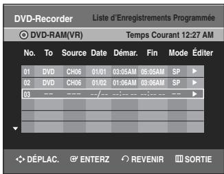 SAMSUNG DVD-VR335 - Appuyez sur MENU. - 2