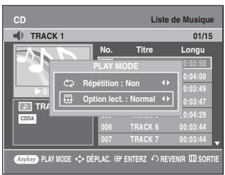 SAMSUNG DVD-VR335 - Mode Options de lecture - 1