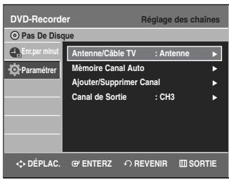 SAMSUNG DVD-VR335 - Canal de sortie - 1