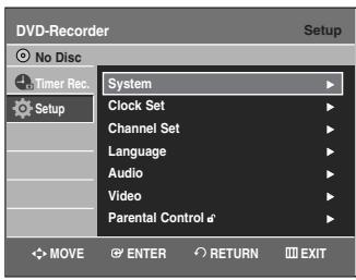 SAMSUNG DVD-VR335 - Auto Clock Set - 3
