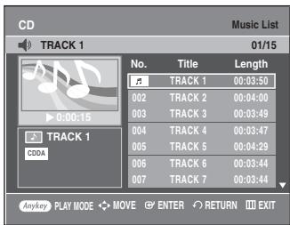 SAMSUNG DVD-VR335 - Playing an Audio CD (CD-DA) - 1