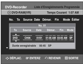 SAMSUNG DVD-VR335 - Appuyez sur MENU. - 4