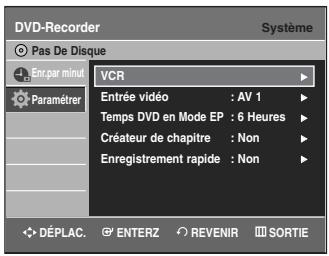 SAMSUNG DVD-VR335 - Entrée vidéo - 2