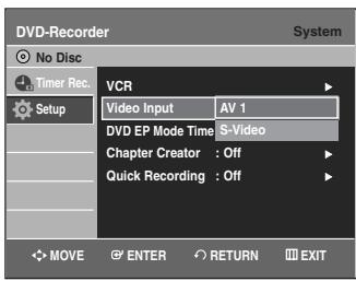 SAMSUNG DVD-VR335 - Video Input - 3