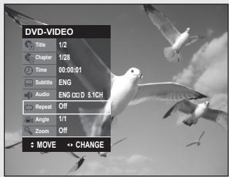 SAMSUNG DVD-VR355 - Playing Repeatedly - 1