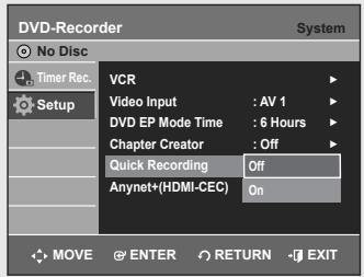 SAMSUNG DVD-VR355 - Automatic Chapter Creator - 9