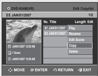 SAMSUNG DVD-VR355 - To Copy from DVD to VCR - 3