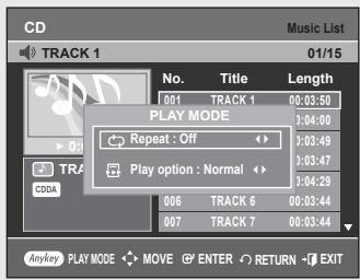 SAMSUNG DVD-VR355 - Playing an Audio CD (CD-DA) - 4