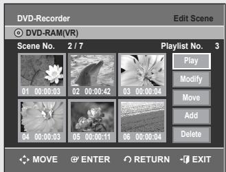 SAMSUNG DVD-VR355 - Playing a Selected Scene - 5
