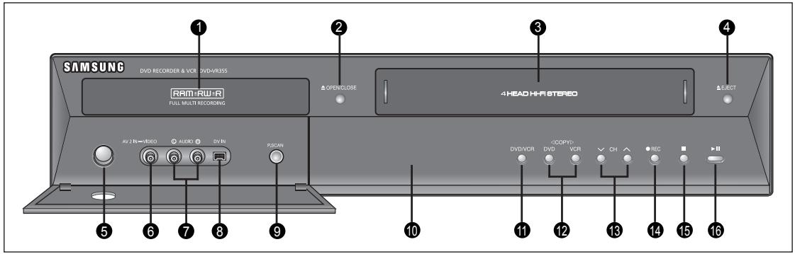 SAMSUNG DVD-VR355 - CANCEL Button - 1