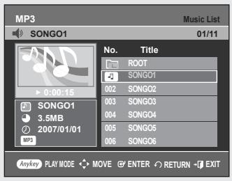 SAMSUNG DVD-VR355 - Playing an Audio CD (CD-DA) - 2