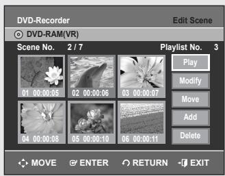 SAMSUNG DVD-VR355 - Renaming a Playlist Title - 6