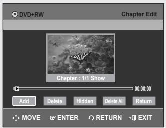 SAMSUNG DVD-VR355 - ◆ Edit Title List Screen Elements - 2