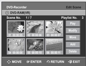 SAMSUNG DVD-VR355 - Renaming a Playlist Title - 5