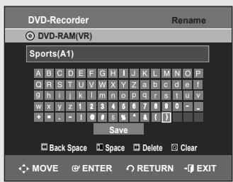 SAMSUNG DVD-VR355 - Basic Editing (Title List) - 1