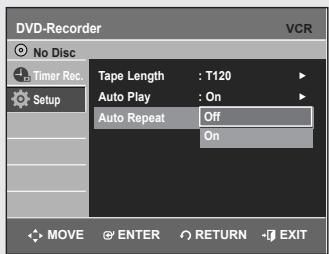 SAMSUNG DVD-VR355 - Auto Play - 1