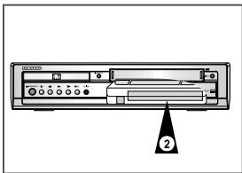 SAMSUNG SV-DVD55 - VCR - 2