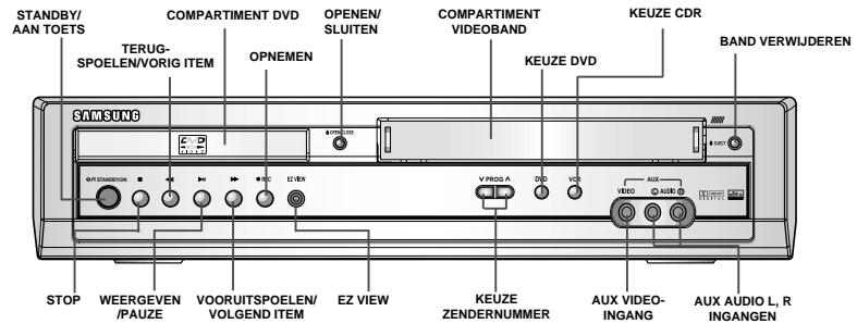 SAMSUNG SV-DVD55 - Voorkant DVD/Video - 3