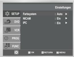 SAMSUNG SV-DVD55 - Geeignetes Farbsystem wahlen - 3
