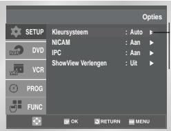 SAMSUNG SV-DVD55 - Videonorm kiezen - 2