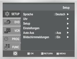 SAMSUNG SV-DVD55 - Sender automatisch einstellen und speichern - 1