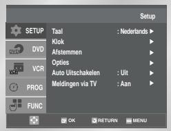 SAMSUNG SV-DVD55 - Videonorm kiezen - 1