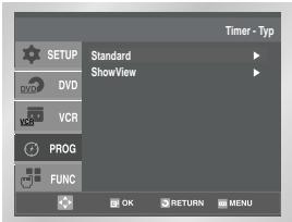 SAMSUNG SV-DVD55 - Timer-Aufnahmen programmieren - 1