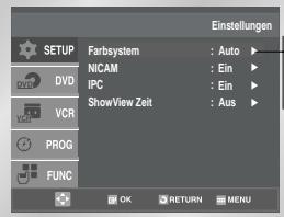 SAMSUNG SV-DVD55 - Geeignetes Farbsystem wahlen - 2