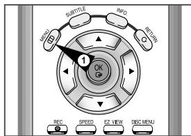 SAMSUNG SV-DVD55 - Choix de langue du menu - 1
