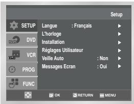 SAMSUNG SV-DVD55 - Sélectionnez le type de cassette - 2