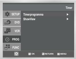SAMSUNG SV-DVD55 - Opnamen programmeren met ShowView\* (SV-DVD50/SV-DVD55) - 3