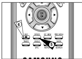 SAMSUNG SV-DVD55 - Eine Sendung(sofort aufnehmen - 2