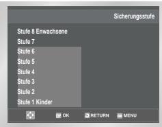 SAMSUNG SV-DVD55 - DVD Kindersicherung einstellen - 6