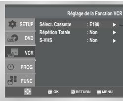 SAMSUNG SV-DVD55 - Sélectionnez le type de cassette - 3