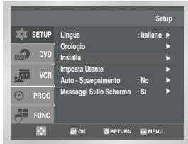 SAMSUNG SV-DVD55 - Sintonia automatica delle emittenti teilevisve - 2