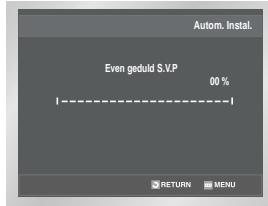 SAMSUNG SV-DVD55 - Oplichtnet aansluiten en automatisch instellen - 5