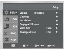 SAMSUNG SV-DVD55 - Sélectionné le mode couleur - 1