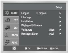 SAMSUNG SV-DVD55 - Configuration du contrôle parental - 2